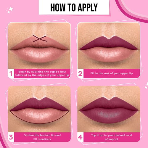 SUGAR POP Satin Matte Lipstick 07 Blossom (Gift)