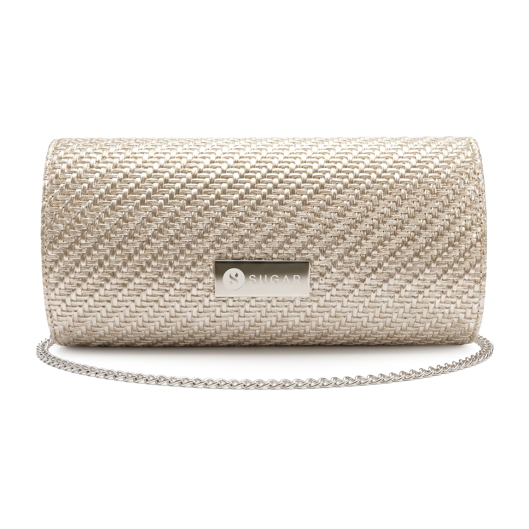 SUGAR Plain metalic gold Clutch Pouch