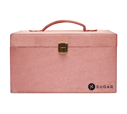 SUGAR Satin Finish Trousseau Box Light Pink