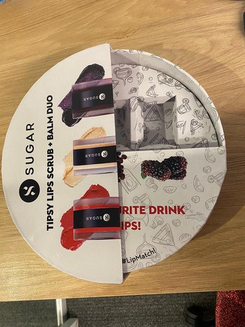 SUGAR Tipsy Lips Scrub + Balm Duo (PR KIT)