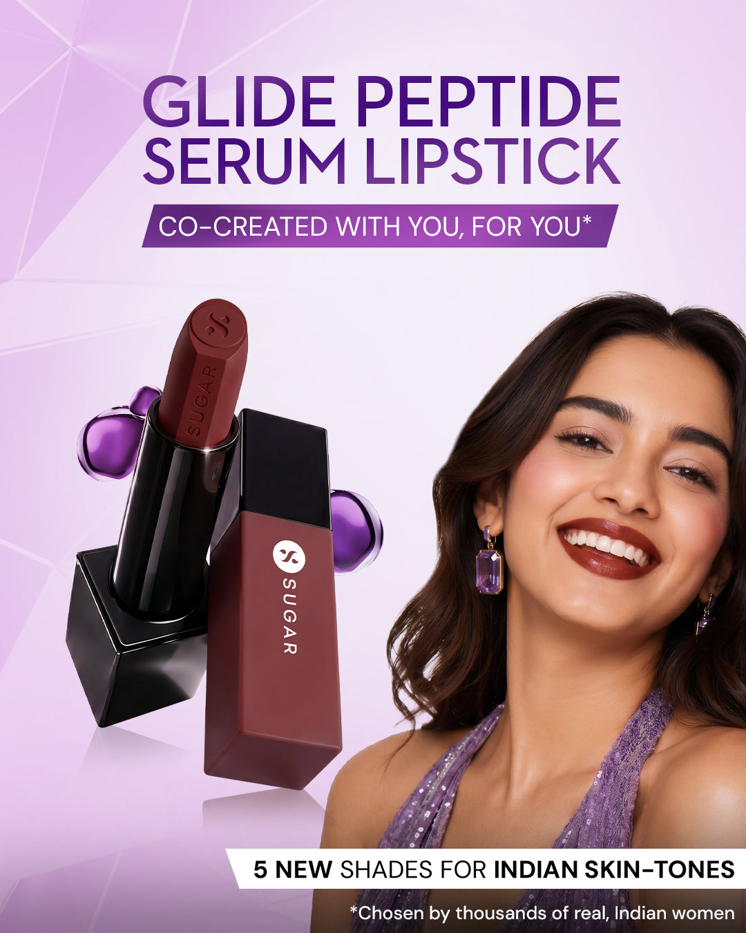 Glide Peptide Serum Lipstick