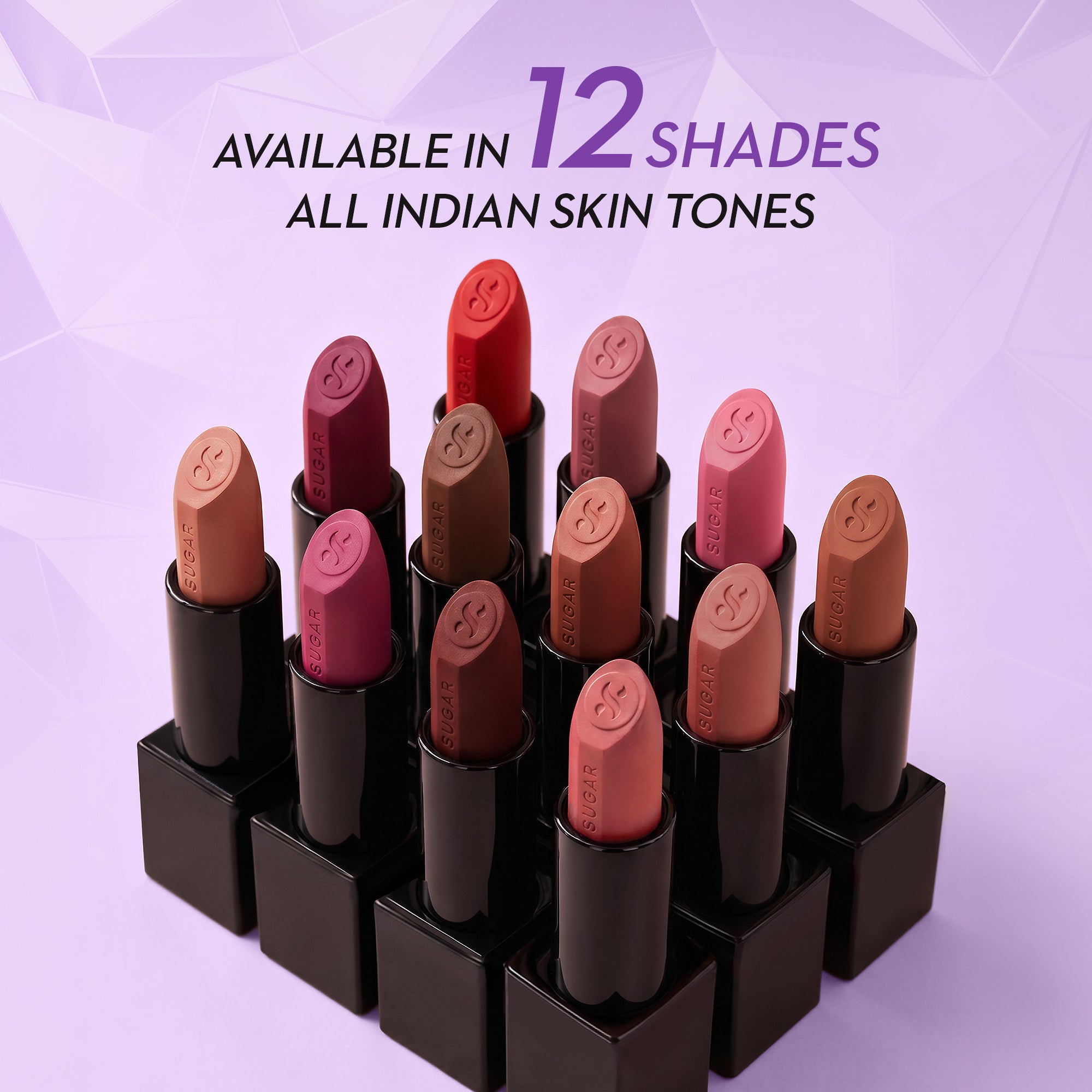 Set Of 5 Glide peptide serum lipstick
