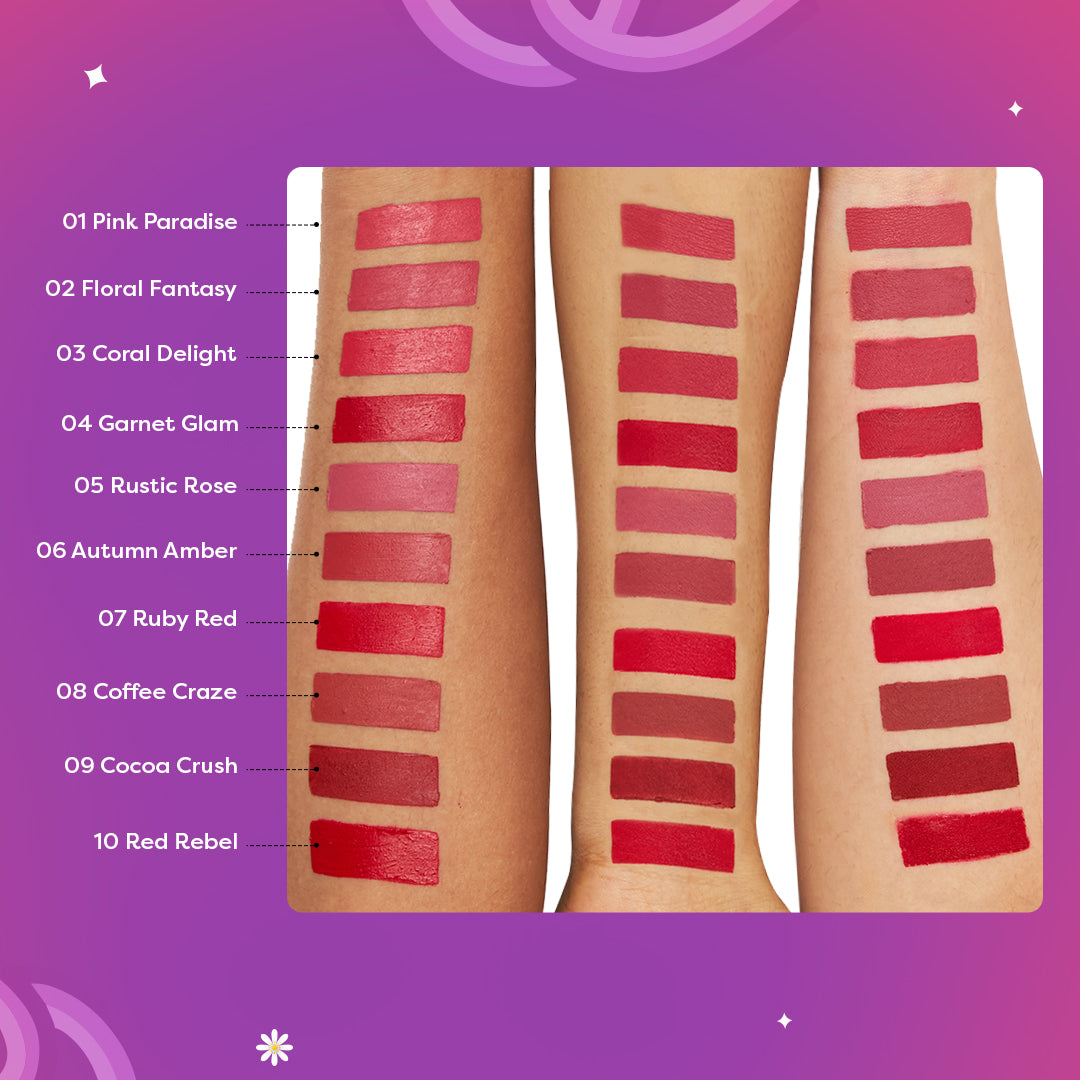 Set of 3 Ultrastay Transferproof Lipstick