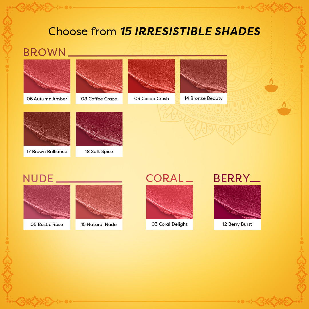 Set of 5 Ultrastay Transferproof Lipstick