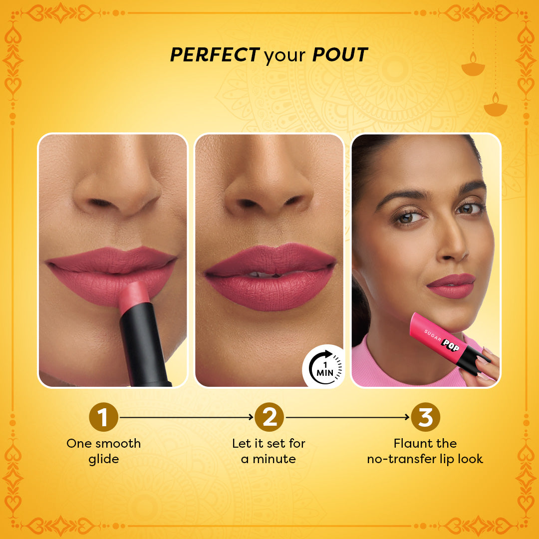 Set of 5 Ultrastay Transferproof Lipstick