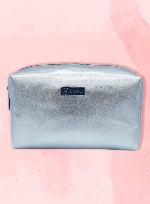 Silver box pouch
