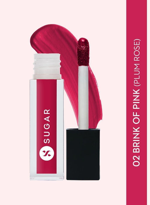 Smudge Me Not Liquid Mini Lipstick - 02 Brink of Pink (TOI)