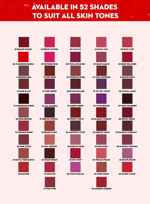 Smudge Me Not Liquid Mini Lipstick - 08 Wine and Shine (TOI)