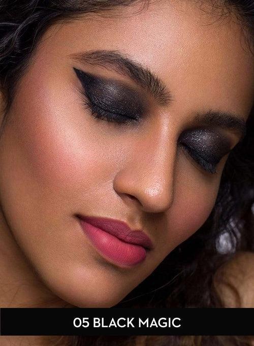 Stroke Of Genius Heavy-Duty Kohl - 05 Black Magic (Black With Silver Glitter
