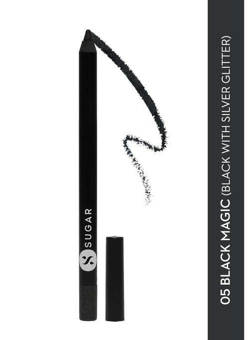 Stroke Of Genius Heavy-Duty Kohl - 05 Black Magic (Black With Silver Glitter) - SE