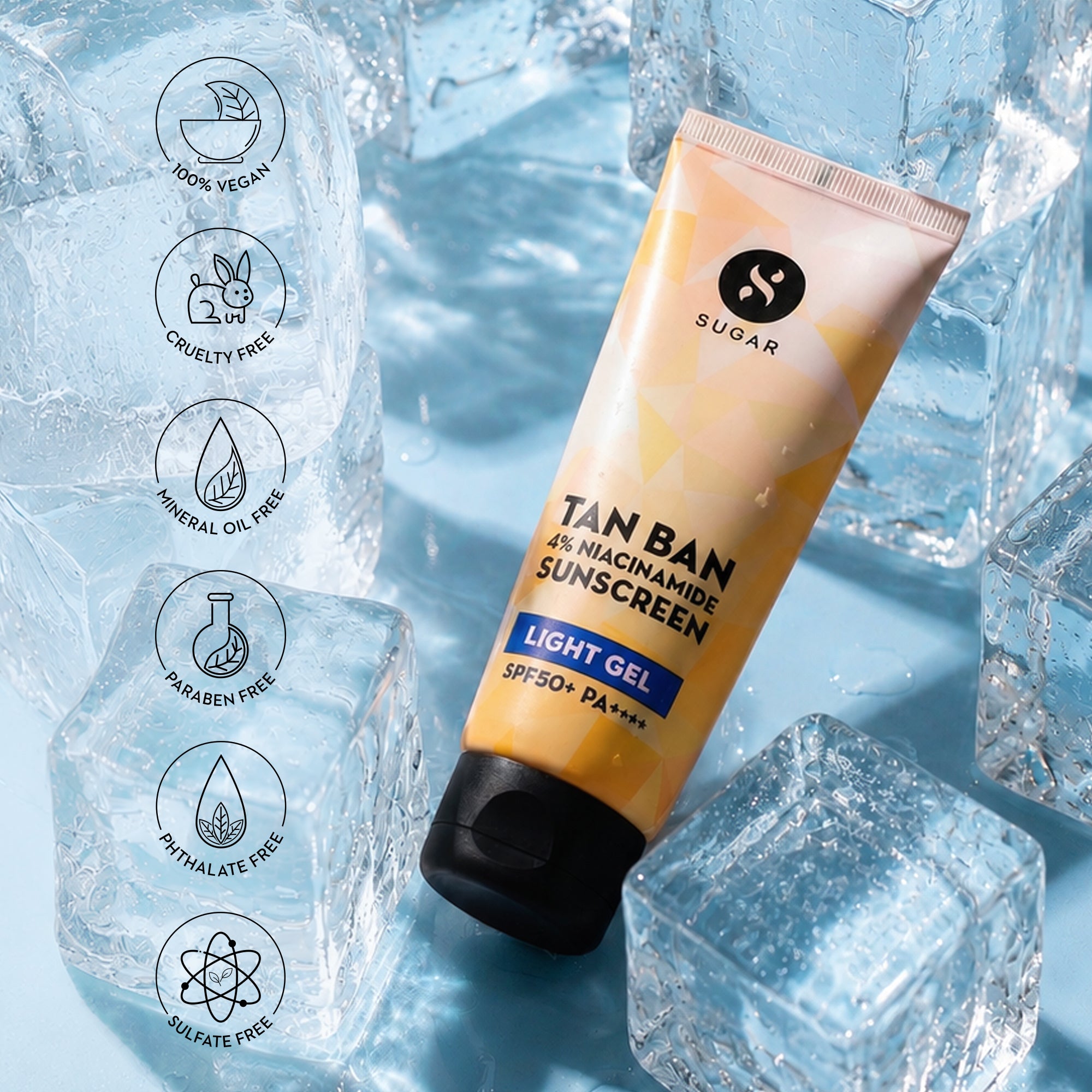 Tan Ban 4% Niacinamide Sunscreen Light Gel