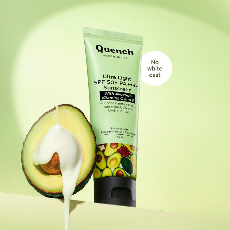 Ultra Light SPF 50+ PA++++ Sunscreen with Avocado Vitamins C & E - 50 ML - Pack Of 1